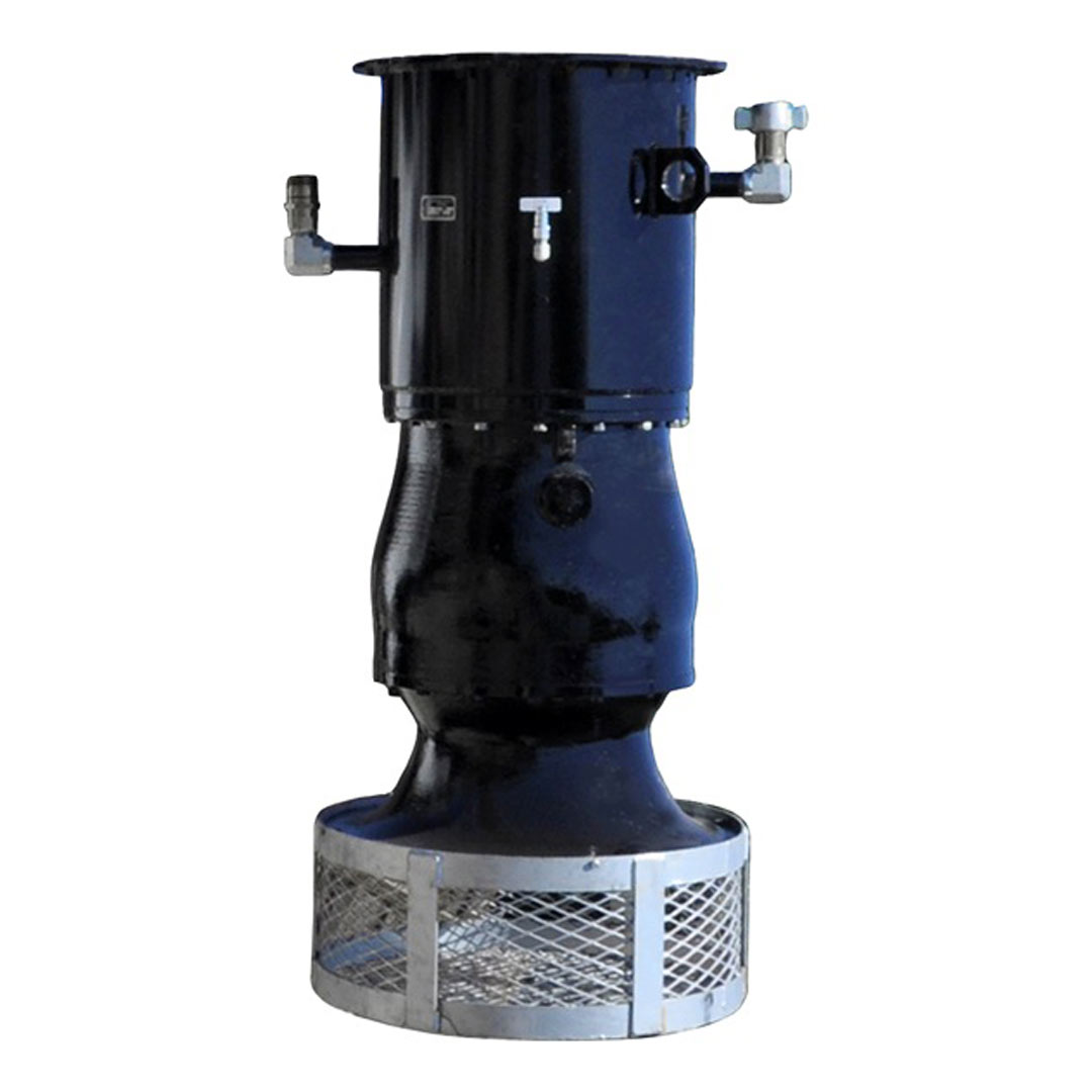 a large industrial size vertical submersible pump